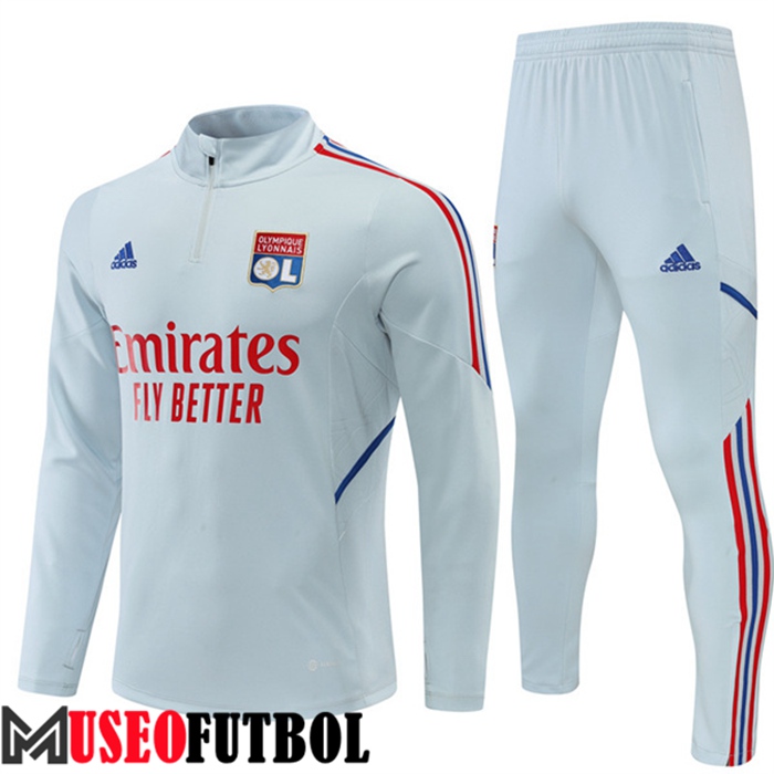 Chandal Equipos De Futbol Lyon Gris 2022/2023