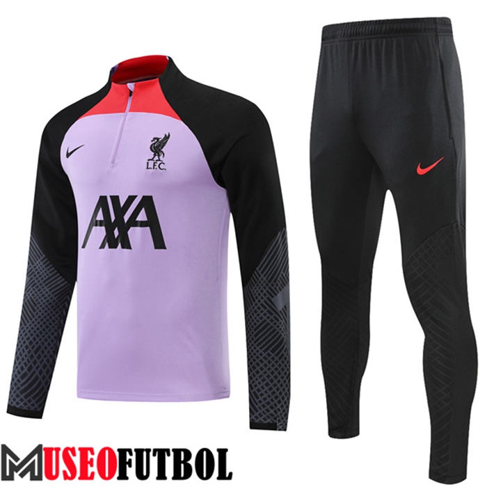 Chandal Equipos De Futbol FC Liverpool Púrpura/Negro 2022/2023