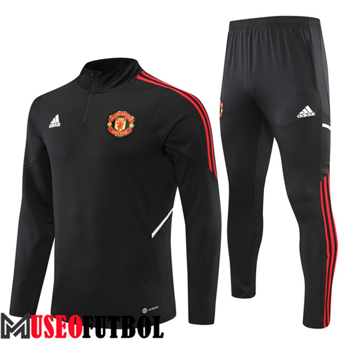 Chandal Equipos De Futbol Manchester United Negro 2022/2023