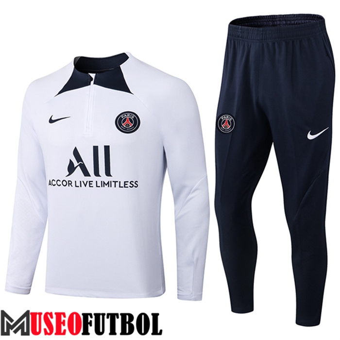 Chandal Equipos De Futbol PSG Blanco 2022/2023