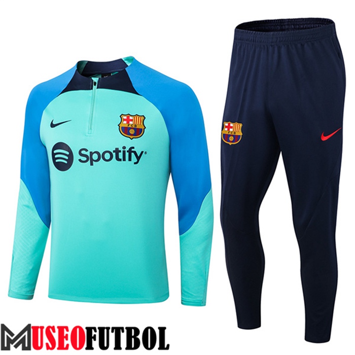 Chandal Equipos De Futbol NIKE FC Barcelona Azul Claro 2022/2023