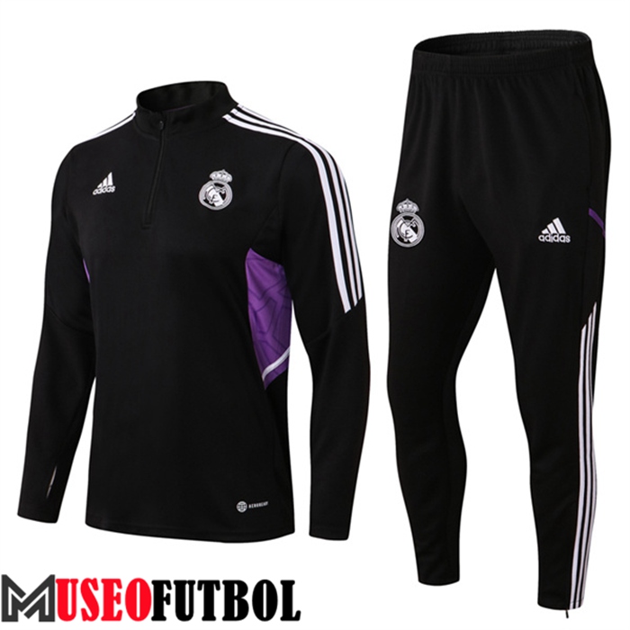 Chandal Equipos De Futbol Real Madrid Negro 2022/2023