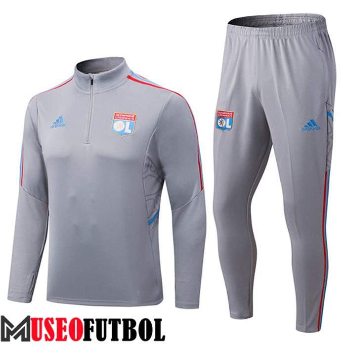 Chandal Equipos De Futbol Lyon Gris 2022/2023