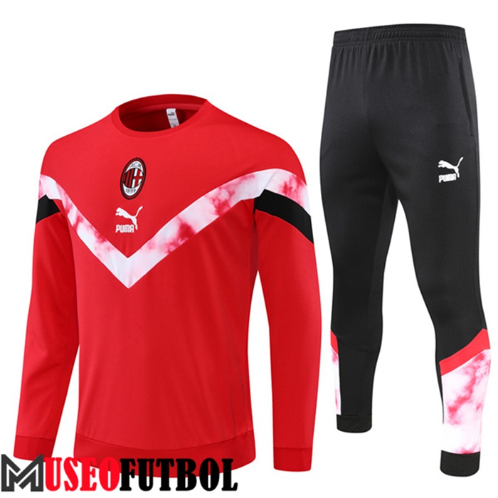 Chandal Equipos De Futbol AC Milan Rojo 2022/2023