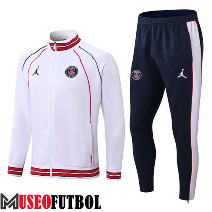 Chandal Futbol - Chaqueta Jordan PSG Blanco 2022/2023