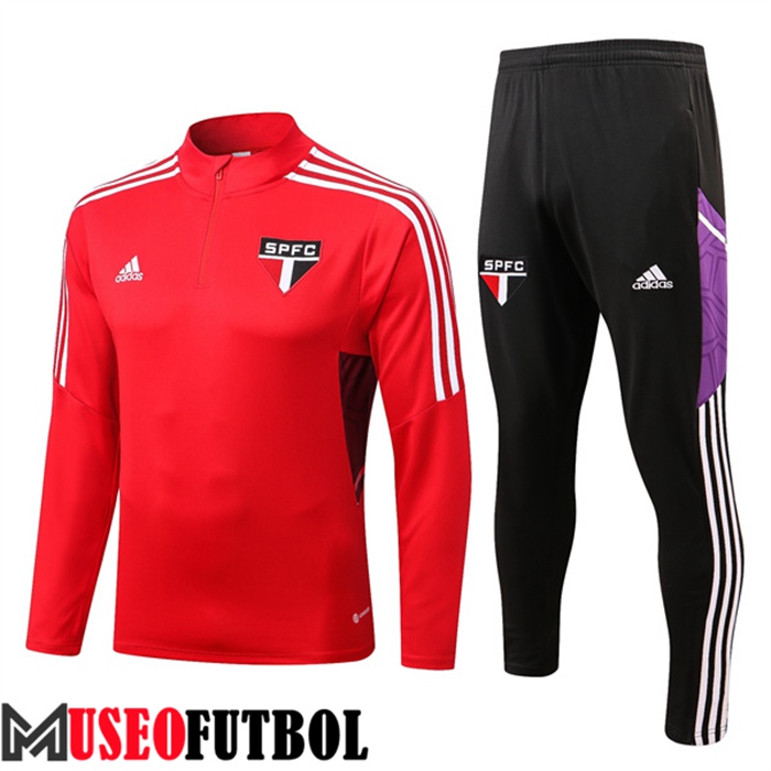 Chandal Equipos De Futbol Sao Paulo FC Rojo 2022/2023