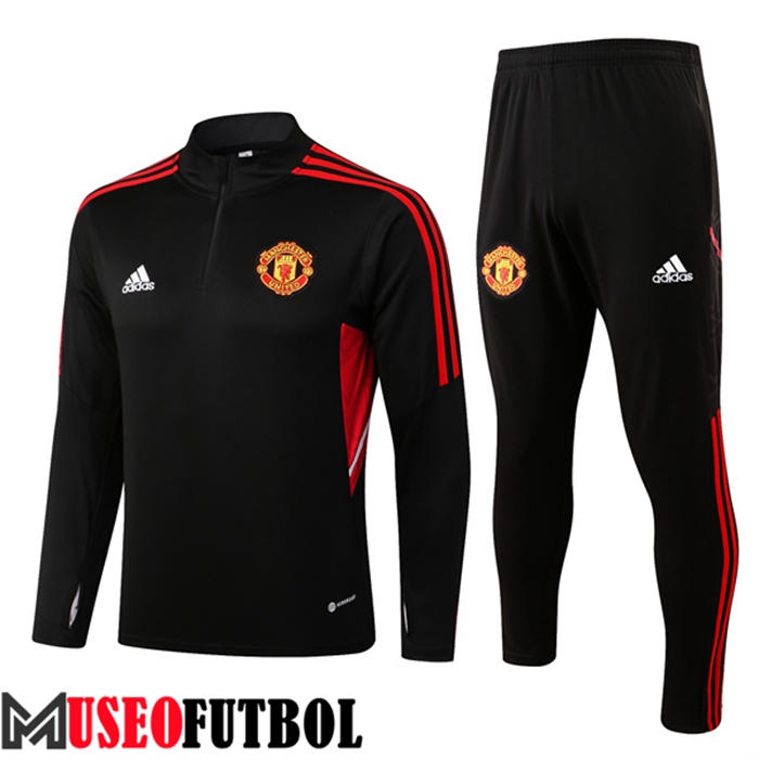 Chandal Equipos De Futbol Manchester United Negro/Rojo 2022/2023