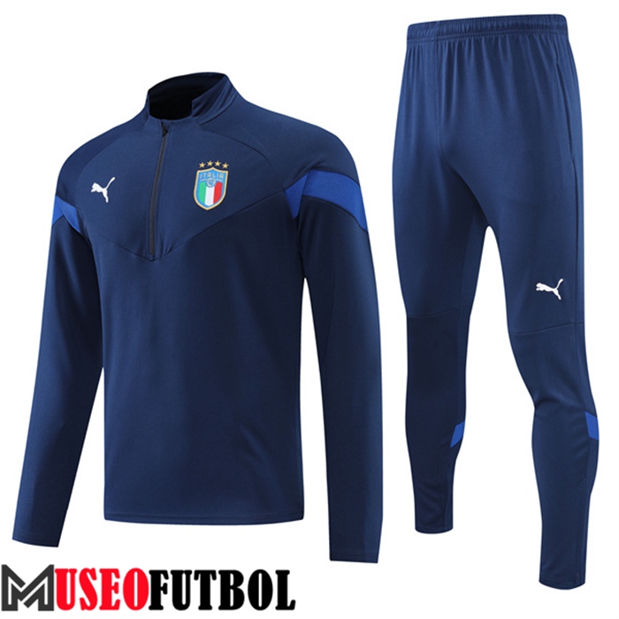 Chandal Equipos De Futbol Italia Azul Marin 2022/2023