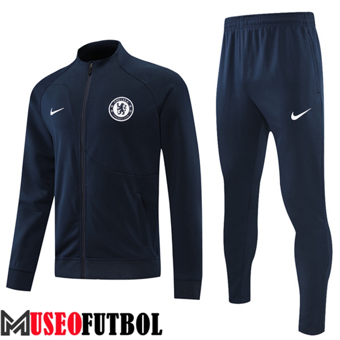 Chandal Futbol - Chaqueta FC Chelsea Negro 2022/2023