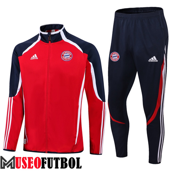 Chandal Futbol - Chaqueta Bayern Munich Rojo 2022/2023