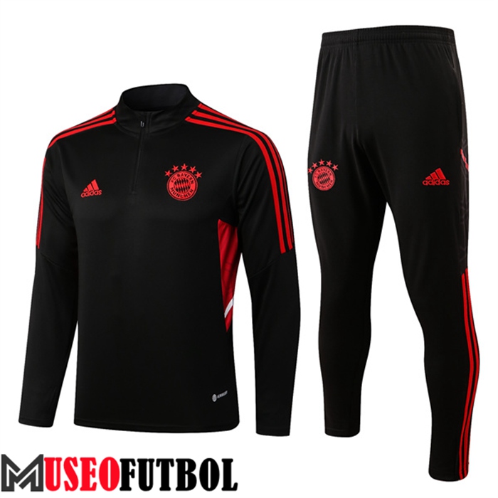 Chandal Equipos De Futbol Bayern Munich Negro/Rojo 2022/2023