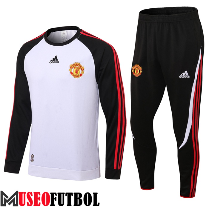 Chandal Equipos De Futbol Manchester United Blanco 2022/2023