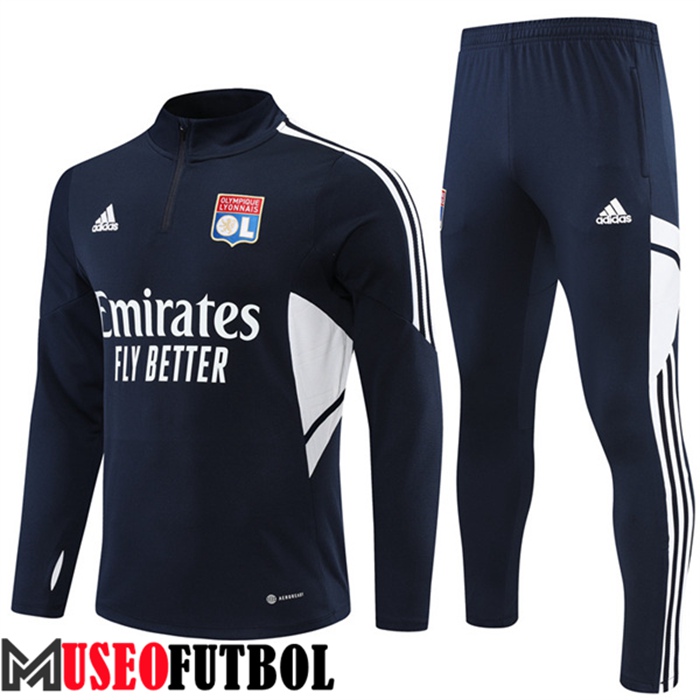 Chandal Equipos De Futbol Lyon Azul Marin 2022/2023