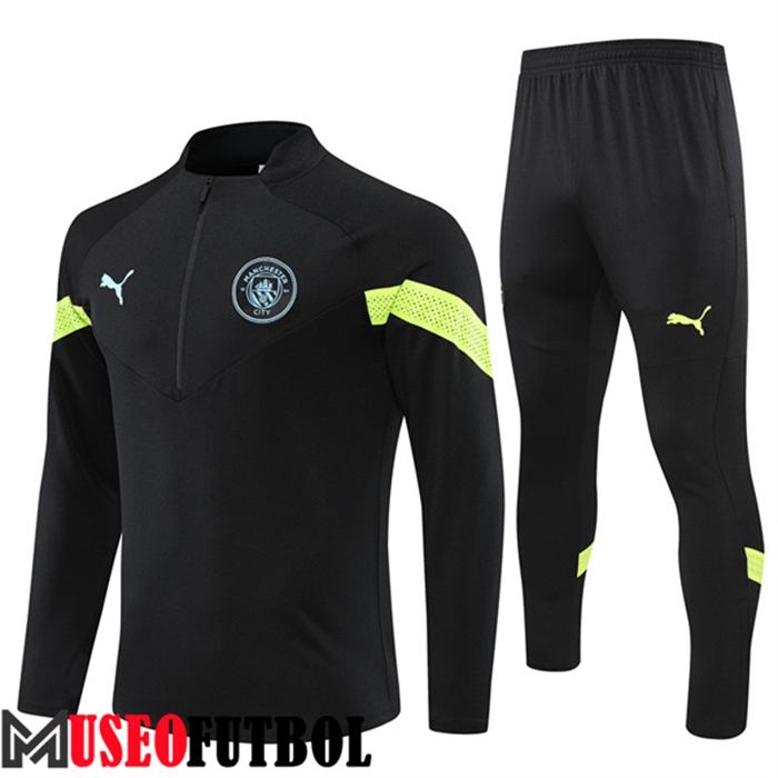 Chandal Equipos De Futbol Manchester City Negro/Verde 2022/2023