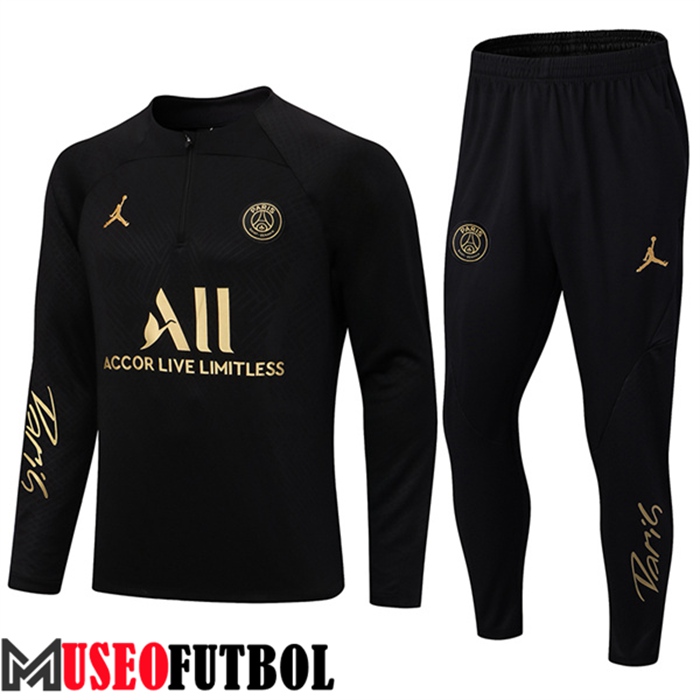 Chandal Equipos De Futbol Jordan PSG Negro 2022/2023