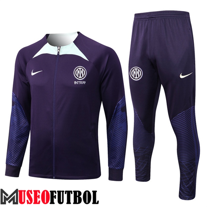 Chandal Futbol - Chaqueta Inter Milan Púrpura 2022/2023