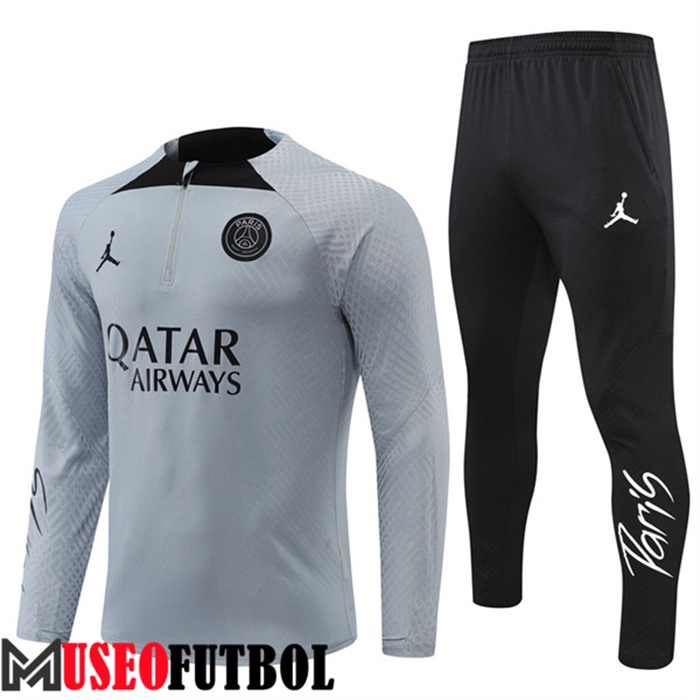 Chandal Equipos De Futbol Jordan PSG Gris 2022/2023