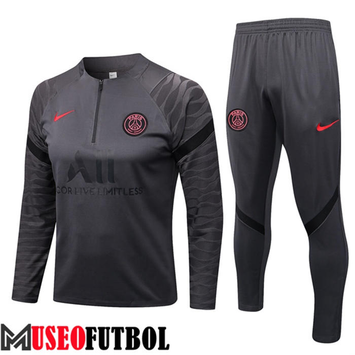 Chandal Equipos De Futbol PSG Gris Fonce 2022/2023