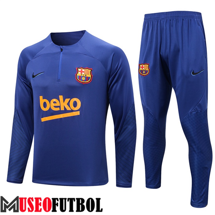 Chandal Equipos De Futbol FC Barcelona Azul 2022/2023