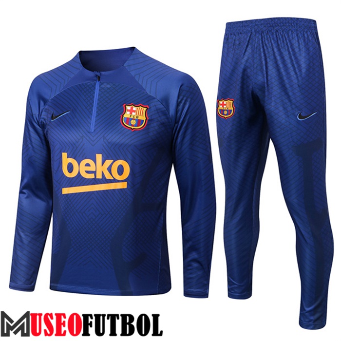 Chandal Equipos De Futbol FC Barcelona Azul/Negro 2022/2023