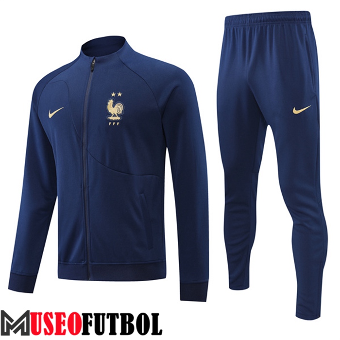 Chandal Futbol - Chaqueta Francia Azul Marin 2022/2023