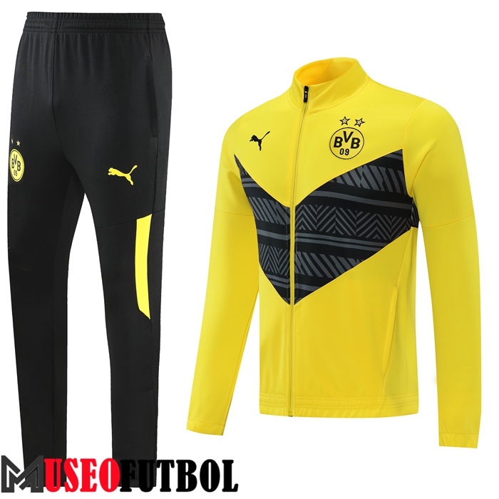 Chandal Futbol - Chaqueta Dortmund BVB Amarillo 2022/2023