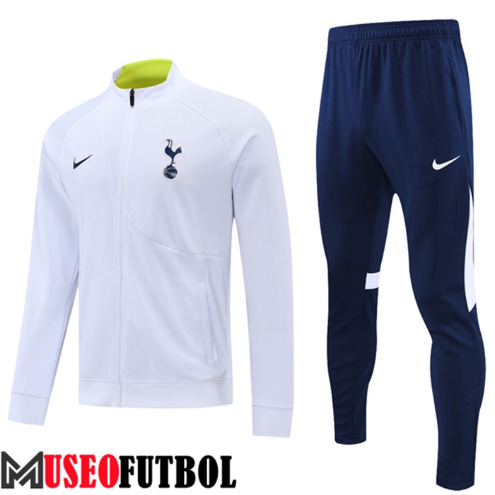 Chandal Futbol - Chaqueta Tottenham Hotspurs Blanco 2022/2023