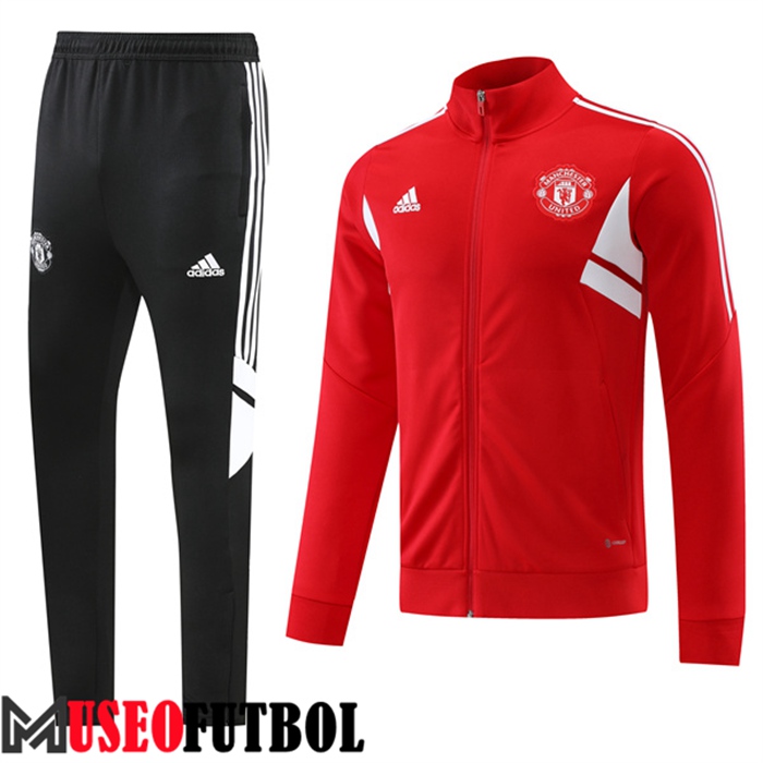 Chandal Futbol - Chaqueta Manchester United Rojo 2022/2023