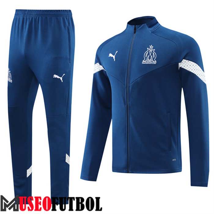 Chandal Futbol - Chaqueta Marsella Azul 2022/2023