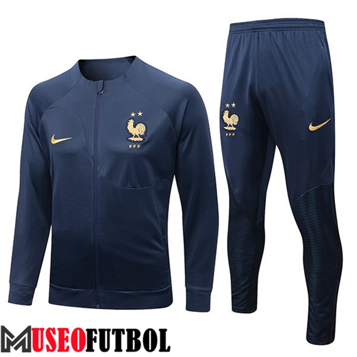 Chandal Futbol - Chaqueta Francia Azul 2022/2023