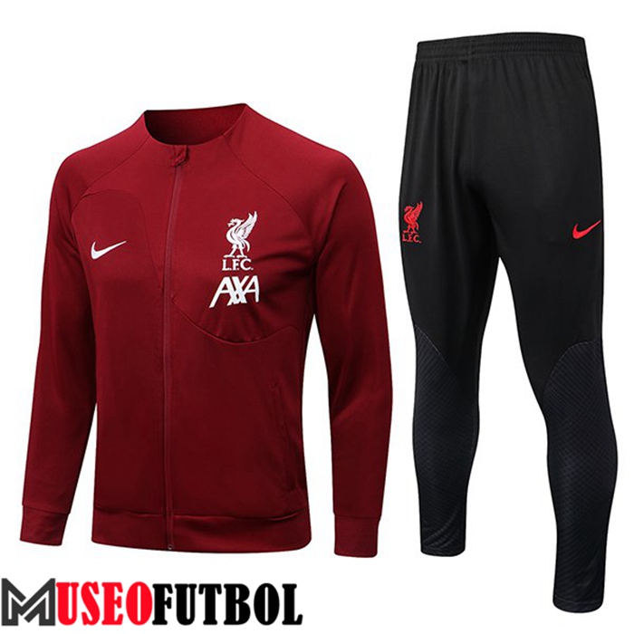 Chandal Futbol - Chaqueta FC Liverpool Rojo 2022/2023