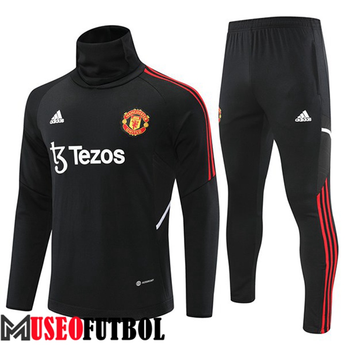 Chandal Equipos De Futbol Manchester United Negro 2022/2023