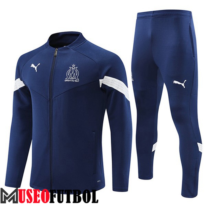 Chandal Futbol - Chaqueta Marsella Azul Marins 2022/2023