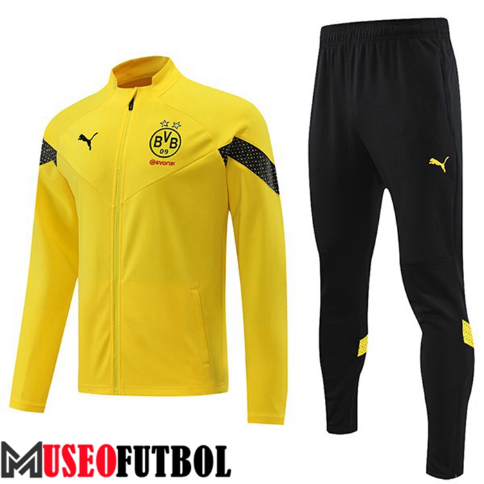 Chandal Futbol - Chaqueta Dortmund BVB Amarillo 2022/2023