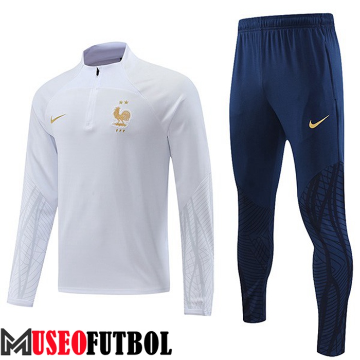 Chandal Equipos De Futbol Francia Blanco 2022/2023