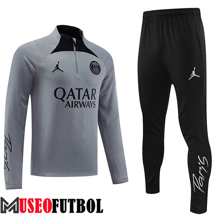 Chandal Equipos De Futbol PSG Gris 2022/2023