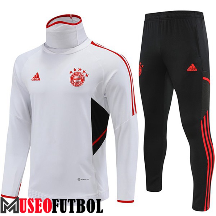 Chandal Equipos De Futbol Bayern Munich Col Haut Blanco 2022/2023