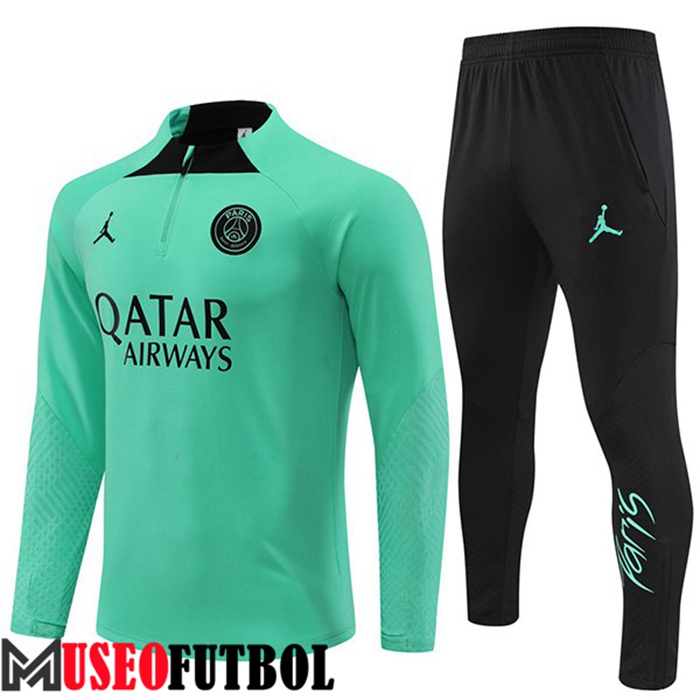 Chandal Equipos De Futbol Jordan PSG Verde Claire 2022/2023