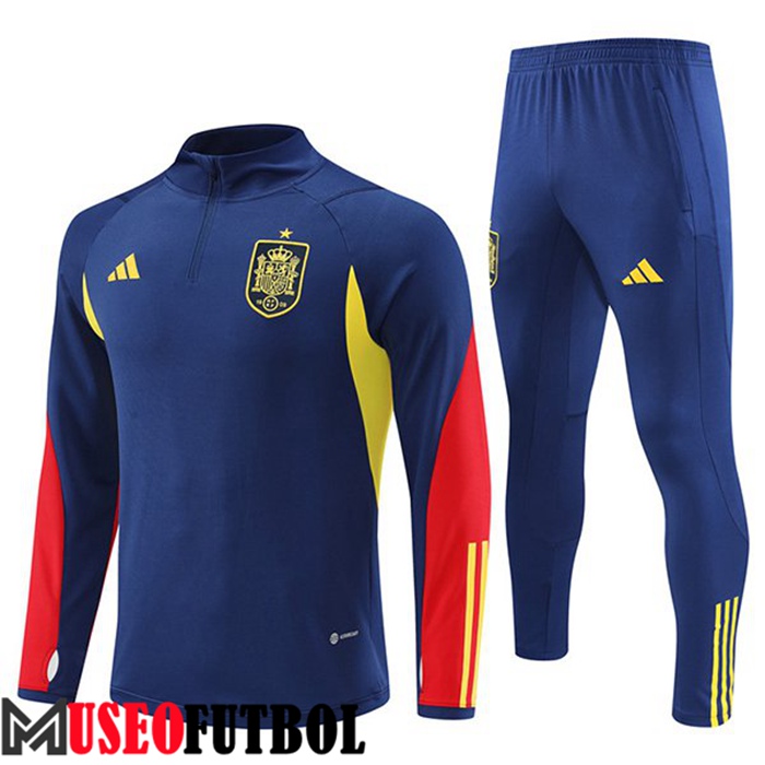 Chandal Equipos De Futbol España Azul Marino 2022/2023