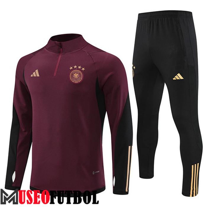 Chandal Equipos De Futbol Alemania Rojo Oscuro 2022/2023