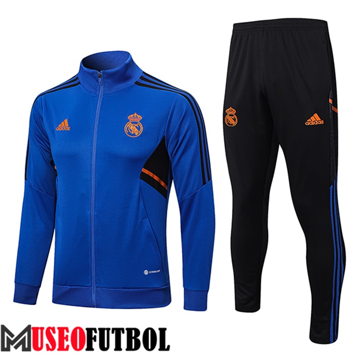 Chandal Futbol - Chaqueta Real Madrid Azul 2022/2023