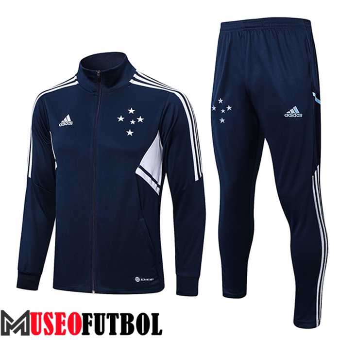 Chandal Futbol - Chaqueta Cruzeiro EC Azul Marino 2022/2023