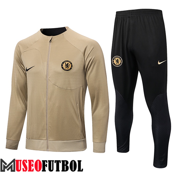 Chandal Futbol - Chaqueta FC Chelsea Amarillo 2022/2023