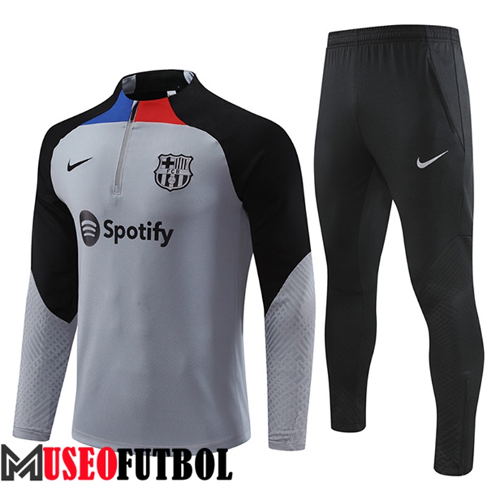 Chandal Equipos De Futbol FC Barcelona Gris 2022/2023