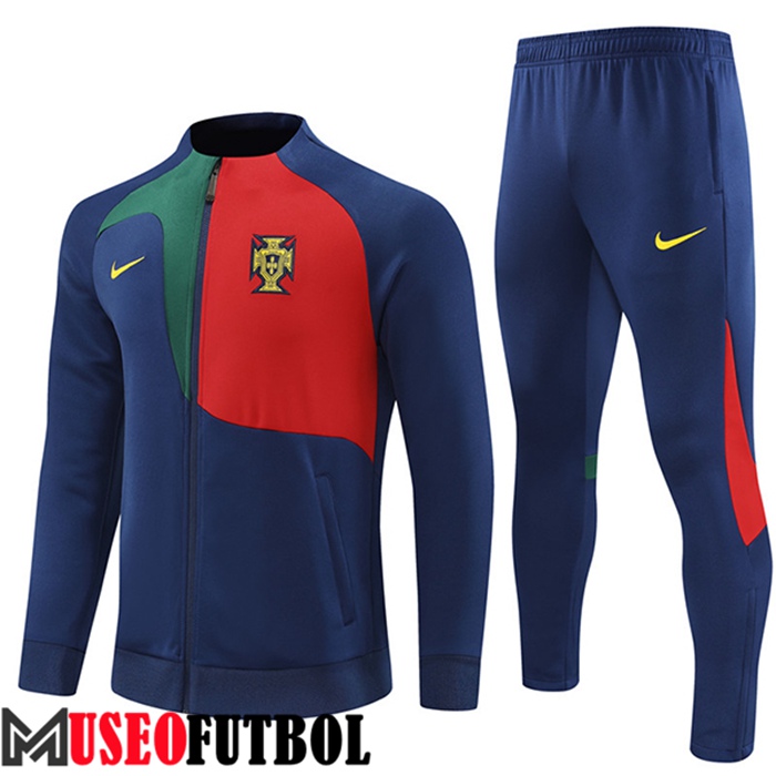 Chandal Futbol - Chaqueta Portugal Azul Marino 2022/2023