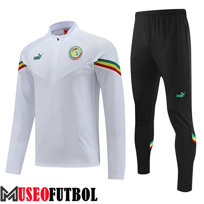 Chandal Equipos De Futbol Senegal Blanco 2022/2023