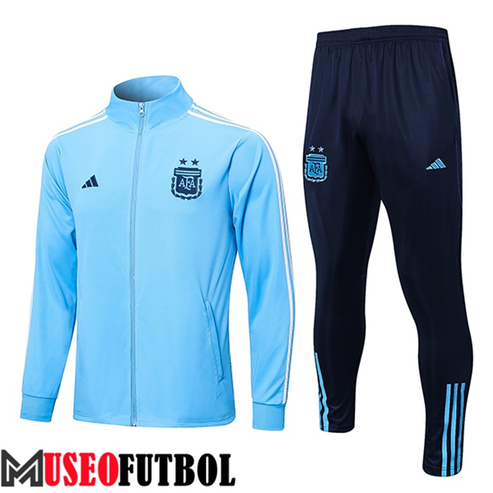 Chandal Futbol - Chaqueta Argentina Azul Claro 2022/2023