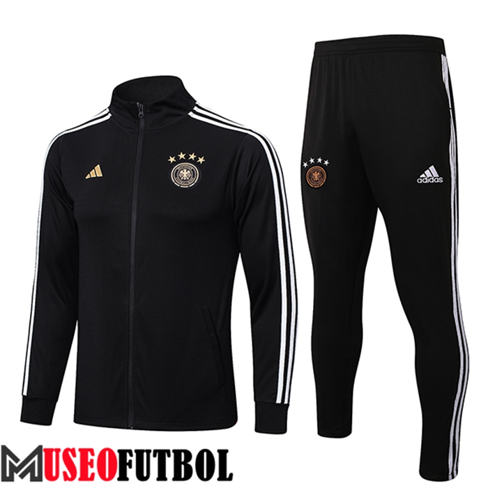 Chandal Futbol - Chaqueta Alemania Negro 2022/2023