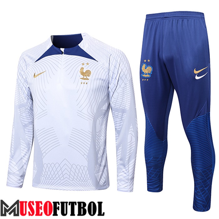 Chandal Equipos De Futbol Francia Blanco 2022/2023