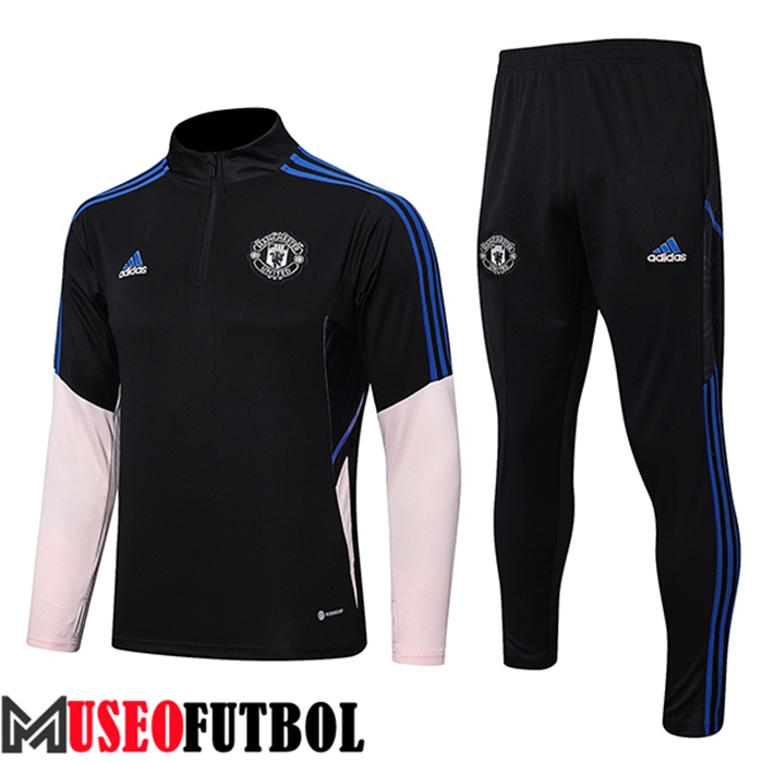 Chandal Equipos De Futbol Manchester United Negro 2022/2023